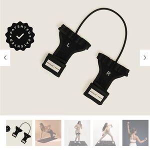 Black Wearable Resistance Bands P.Band